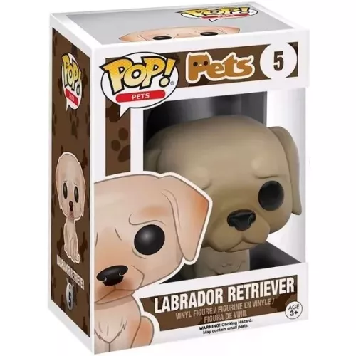 Funko Pop! Labrador Retriever #05 Pets Vinyl Figure Box