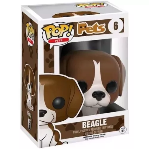 Funko Pop! Beagle #06 Pets Vinyl Figure Box