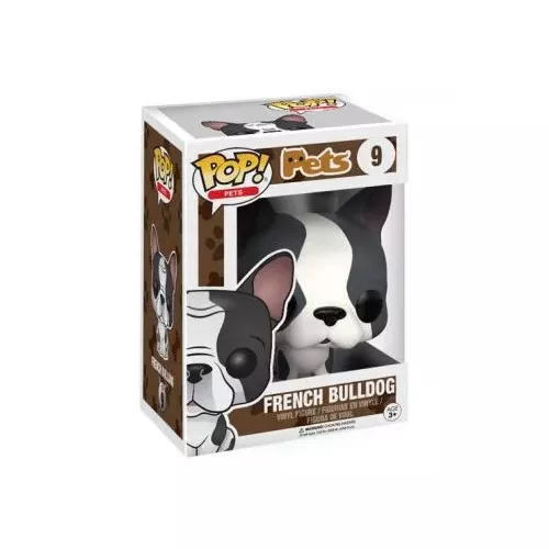 Funko Pop! French Bulldog #09 Pets Vinyl Figure Box