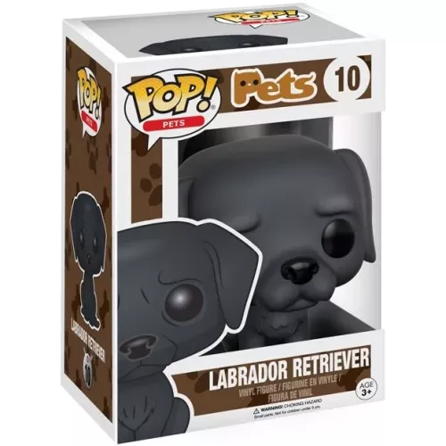 Funko Pop! Labrador Retriever #10 Pets Vinyl Figure Box