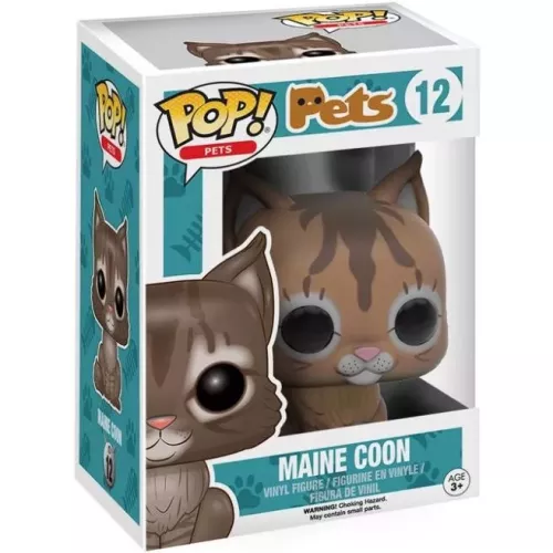 Funko Pop! Maine Coon #12 Pets Vinyl Figure Box