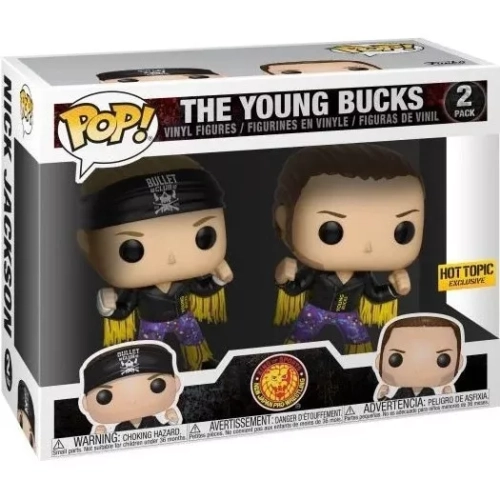 Funko Pop! Matt Jackson 2 Pack King of Sports NJPW Box