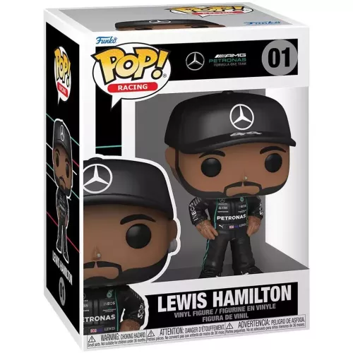 Funko Pop! Lewis Hamilton #01 AMG Petronas Formula One Team Box
