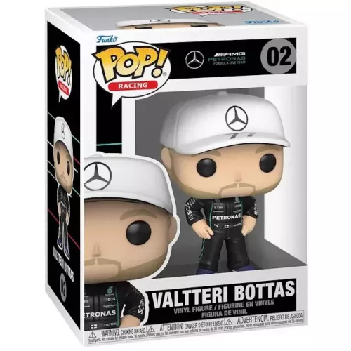 Funko Pop! Valtteri Bottas #02 AMG Petronas Formula One Team Box