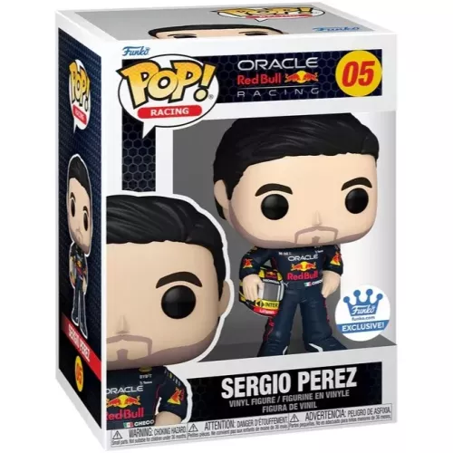 Funko Pop! Sergio Perez #05 Oracle Red Bull Racing Box