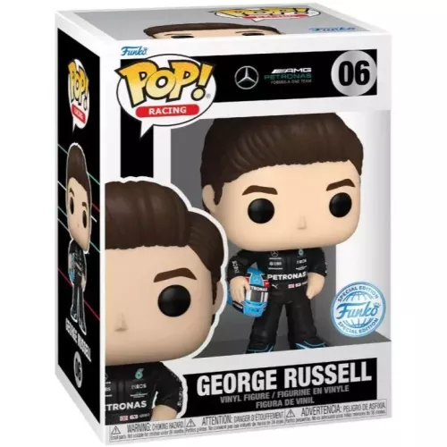 Funko Pop! George Russell #06 AMG Petronas Formula One Team Box