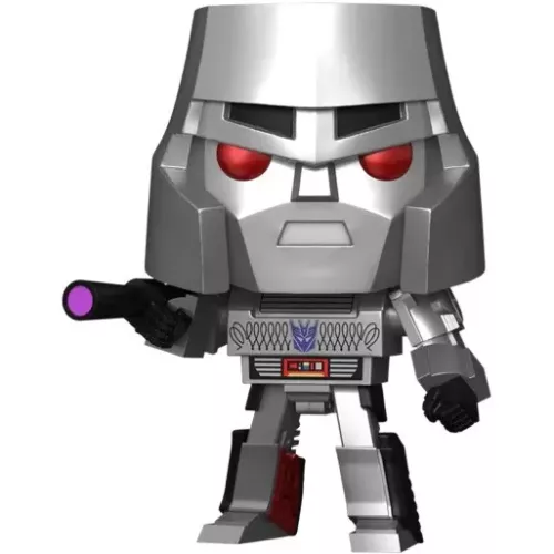 Funko Pop! Megatron 2 Pack Metallic 40 Years 1984-2024 Transformers More Than Meets the Eye