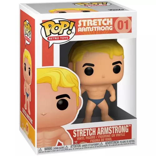 Funko Pop! Stretch Armstrong #01 Retro Toys Vinyl Figure Box