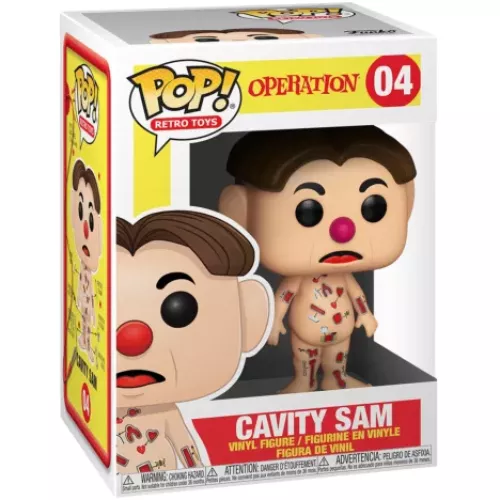 Funko Pop! Cavity Sam #04 Operation Retro Toys Vinyl Figure Box