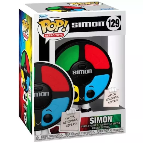 Funko Pop! Simon #129 Retro Toys Vinyl Figure Box
