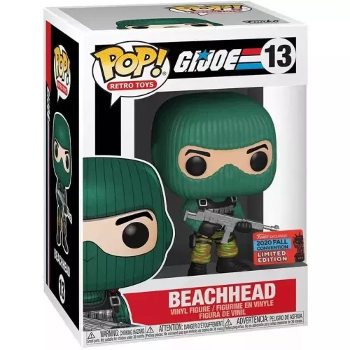 Funko Pop! Beachhead #13 G.I. Joe Retro Toys Vinyl Figure Box