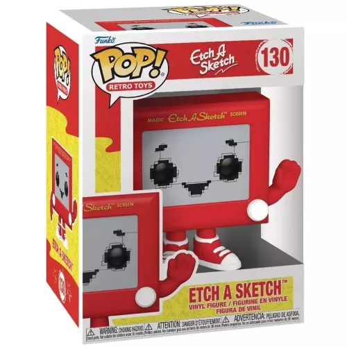 Funko Pop! Etch A Sketch #130 Retro Toys Vinyl Figure Box