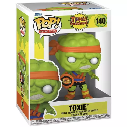 Funko Pop! Toxie #140 Toxic Crusaders Retro Toys Vinyl Figure Box