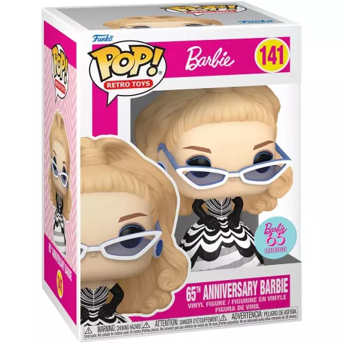Funko Pop! 65th Anniversary Barbie #141 Retro Toys Box