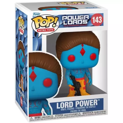 Funko Pop! Lord Power #143 Power Lords The Extra-Terrestrial Warriors Box
