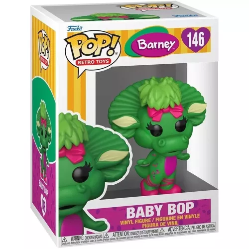 Funko Pop! Baby Bop #146 Barney Retro Toys Vinyl Figure Box