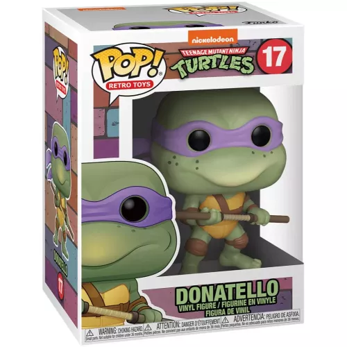 Funko Pop! Donatello #17 Nickelodeon Teenage Mutant Ninja Turtles Box