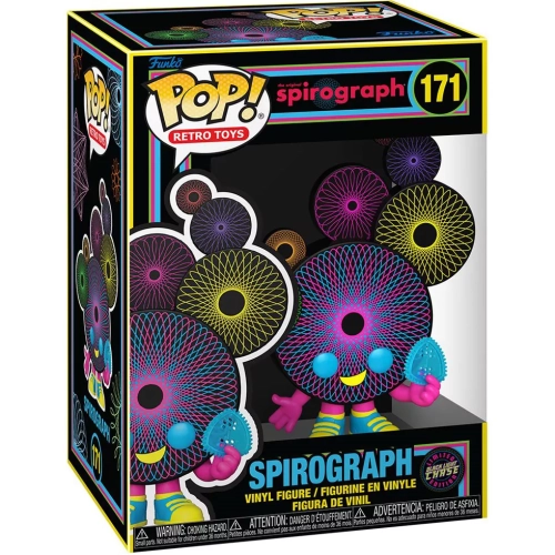 Funko Pop! Spirograph #171 Chase Blacklight The Original Spirograph Box