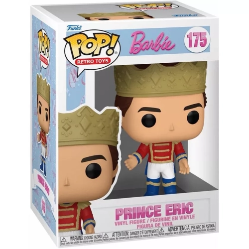 Funko Pop! Prince Eric #175 Barbie Retro Toys Vinyl Figure Box