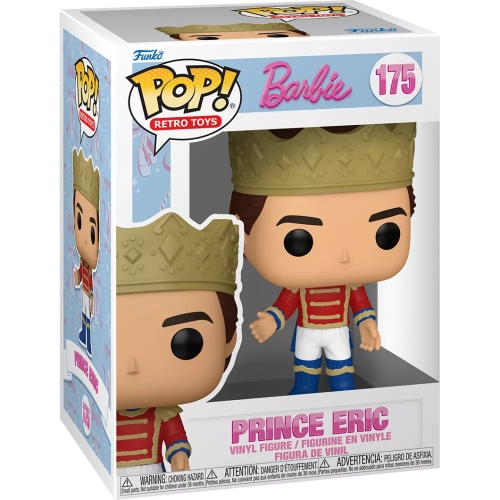 Funko Pop! Prince Eric #175 Barbie Retro Toys Vinyl Figure Box