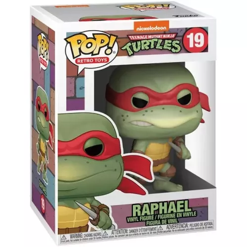 Funko Pop! Raphael #19 Nickelodeon Teenage Mutant Ninja Turtles Box