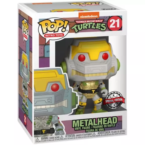 Funko Pop! Metalhead #21 Nickelodeon Teenage Mutant Ninja Turtles Box
