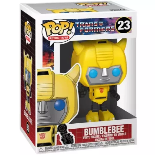 Funko Pop! Bumblebee #23 Transformers Retro Toys Vinyl Figure Box
