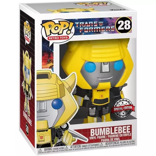 Funko Pop! Bumblebee #28 Transforming Transformers Box