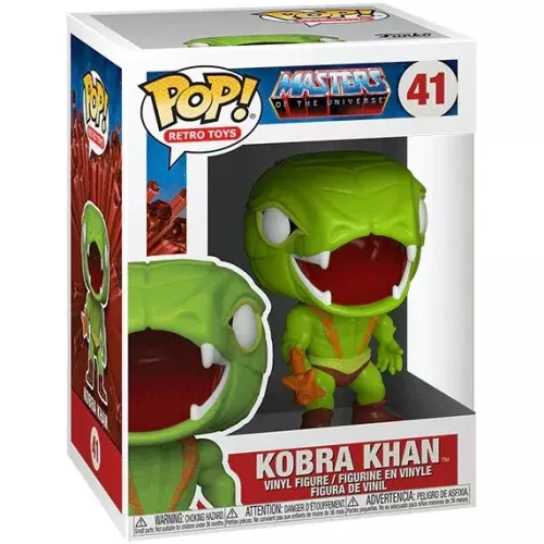 Funko Pop! Kobra Khan #41 Masters of the Universe Retro Toys Box