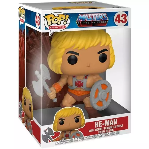 Funko Pop! He-Man #43 10 Inch Masters of the Universe Box