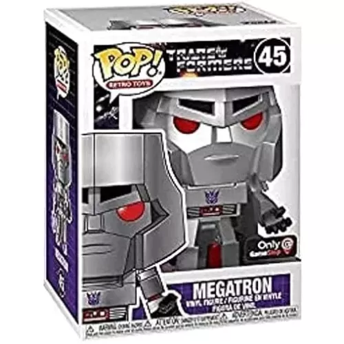 Funko Pop! Megatron #45 Mace Arm Transformers Retro Toys Box