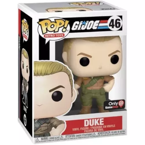 Funko Pop! Duke #46 G.I. Joe Retro Toys Vinyl Figure Box