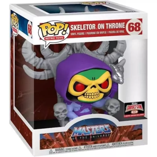 Funko Pop! Skeletor on Throne #68 Masters of the Universe Box
