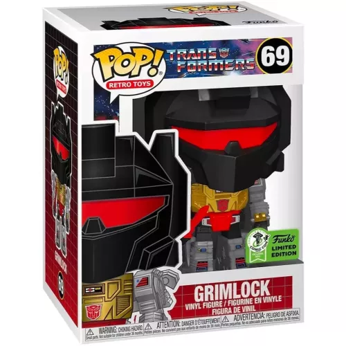 Funko Pop! Grimlock #69 Transformers Retro Toys Vinyl Figure Box