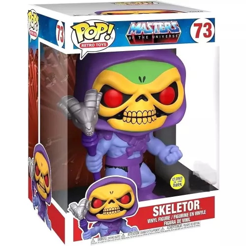 Funko Pop! Skeletor #73 10 Inch Glows in the Dark Box
