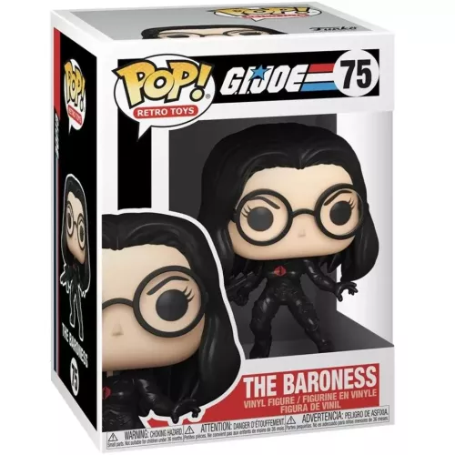 Funko Pop! The Baroness #75 G.I. Joe Retro Toys Vinyl Figure Box