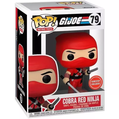 Funko Pop! Cobra Red Ninja #79 G.I. Joe Retro Toys Box