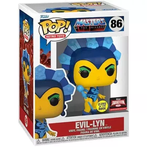 Funko Pop! Evil-Lyn #86 Glows in the Dark Masters of the Universe Box