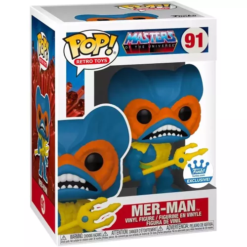 Funko Pop! Mer-Man #91 Masters of the Universe Retro Toys Box