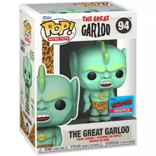 Funko Pop! The Great Garloo #94 Retro Toys Vinyl Figure Box