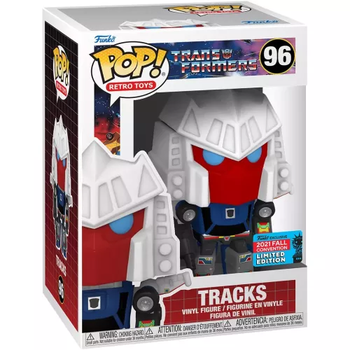 Funko Pop! Tracks #96 Transformers Retro Toys Vinyl Figure Box