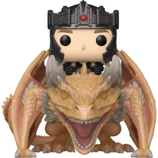 Aegon Targaryen with Sunfyre image
