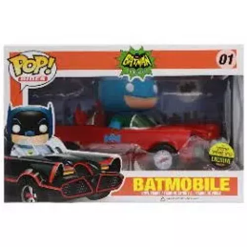 Funko Pop! Batmobile #01 Red Batman Classic TV Series Box