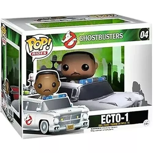 Funko Pop! Ecto-1 with Winston Zeddemore #04 Ghostbusters Box