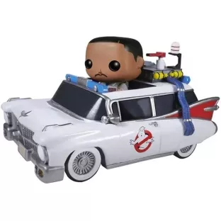 Ecto-1 with Winston Zeddemore