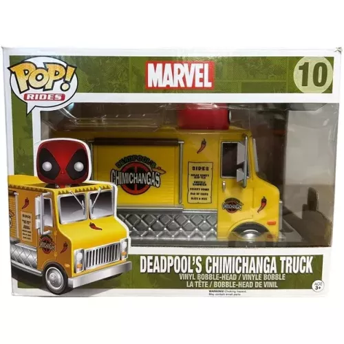 Funko Pop! Deadpool's Chimichanga Truck #10 Marvel Box