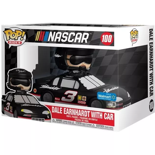 Dale Earnhardt with Car Box