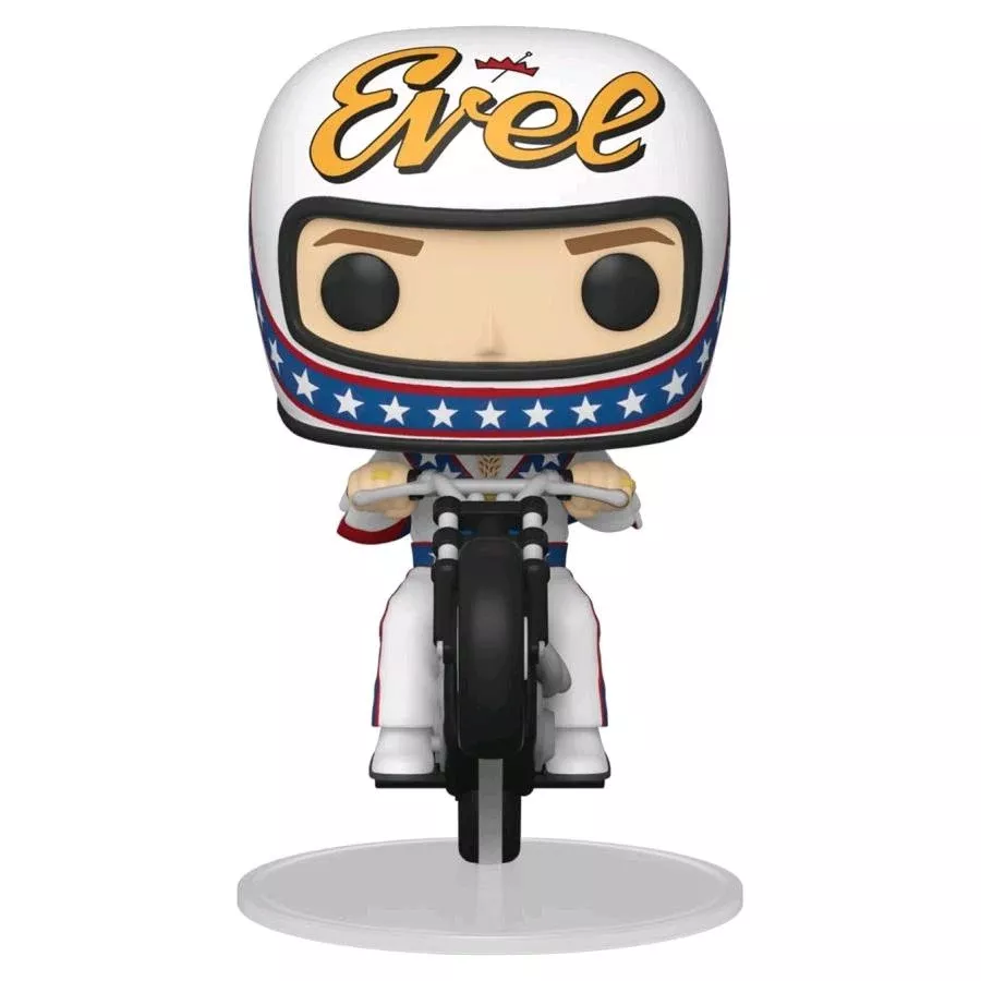 Evel Knievel on Motorcycle
