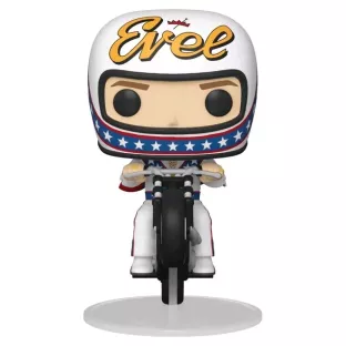 Evel Knievel on Motorcycle