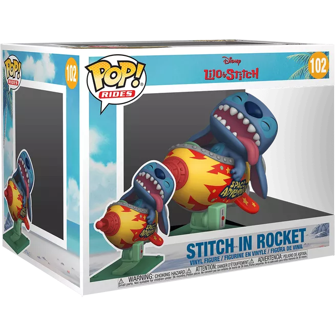 Stitch in Rocket Box